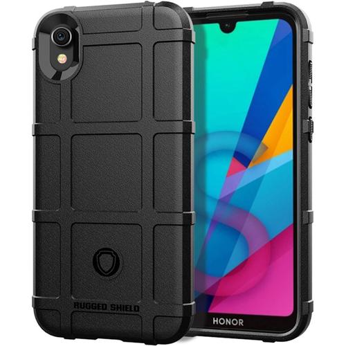 Pour Plus Coque, Armure Housse Anti-Chute Etui Tpu Silicone Coque Résistant Case Cover Pour Huawei Y5 2019,Honor 8s Smartphone Noir