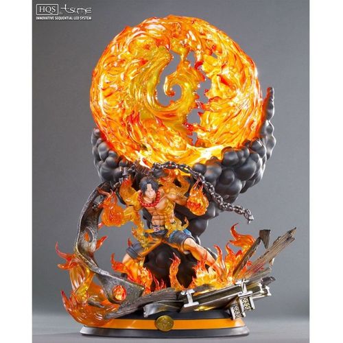 Figurine One Piece - Portgas D. Ace Hqs By Tsume