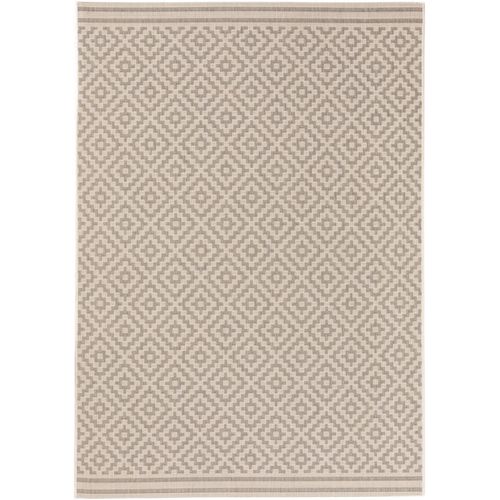 Tapis D'extérieur Metro Gris 120x170 Cm - Tapis Outdoor Pour Balcon, Terrasse Et Jardin