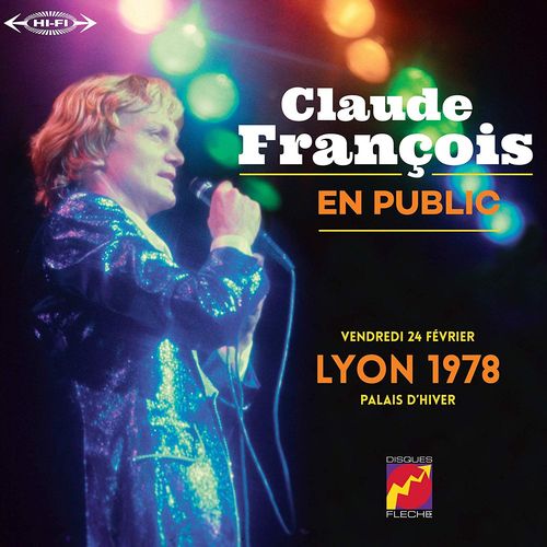 Claude François En Public Lyon 1978 - Lp 30cm Noir