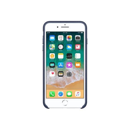 Apple - Coque De Protection Pour Téléphone Portable - Cuir - Bleu Nuit - Pour Apple Iphone 7 Plus