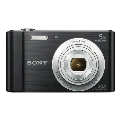 Appareil photo Compact Sony Cyber-shot DSC-W800 NoirW800 - Appareil photo numérique - compact - 20.1 MP - 720 p - 5x zoom optique - noir