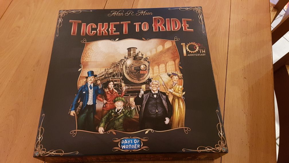 Les Aventuriers Du Rail Edition Limitee 10eme Anniversaire Asmodee Rakuten