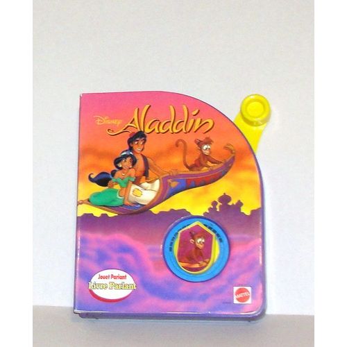 Aladdin Livre Parlant Vintage Mattel 1994