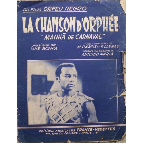 La Chanson D'orphée "Manha De Carnaval" Du Film Orfeu Negro