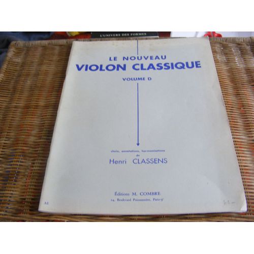 Le Nouveau Violon Classique Volume D
