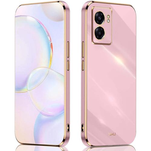 Coque Pour Oppo A57s/Oppo A57 4g, Silicone Coloré Case Protégez La Caméra, Étui Ultra-Fin Antichoc Pour Femme Mauve