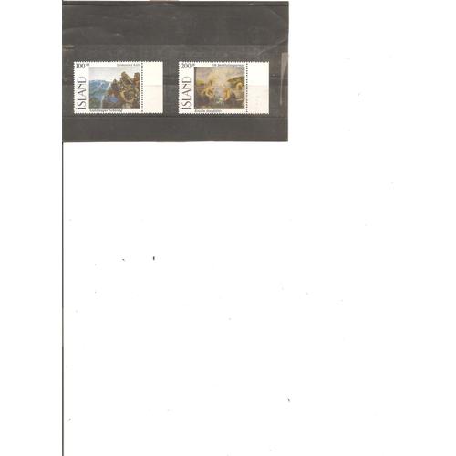 2 Timbres Neufs Tableaux