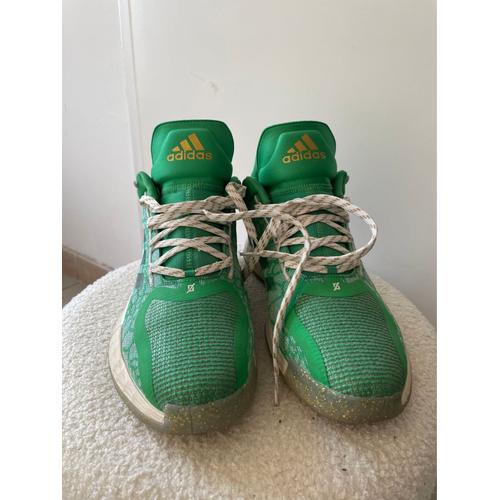 Chaussures Derrick Rose Verte Adidas - 45