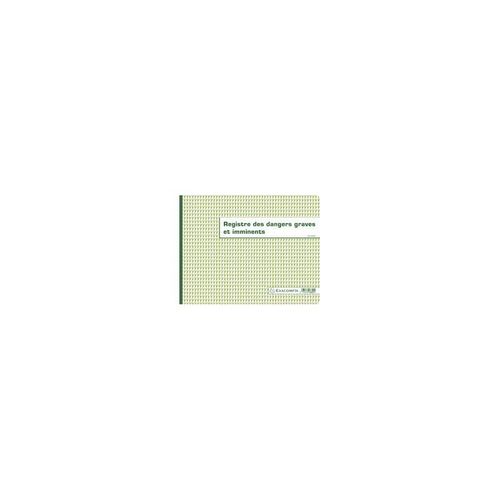 Exacompta 10449 Registre Des Dangers Graves Et Imminents 240 X 320 Mm