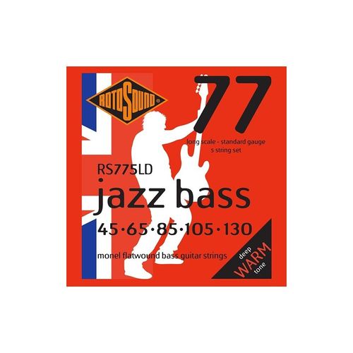 Rotosound Rs775ld Jazz Bass - Jeu De 5 Cordes Basse - 45-130