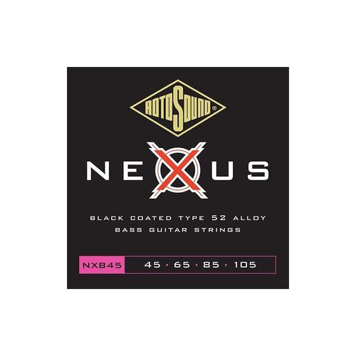 Rotosound Nxb45 - Jeu De Cordes Basse Nexus Coated Type 52 - 45-105