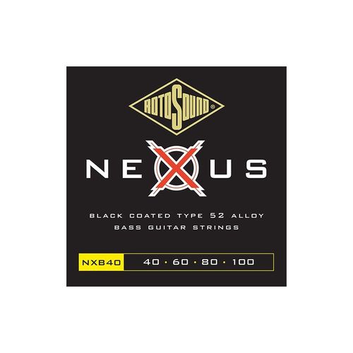 Rotosound Nxb40 - Jeu De Cordes Basse Nexus Coated Type 52 - 40-100
