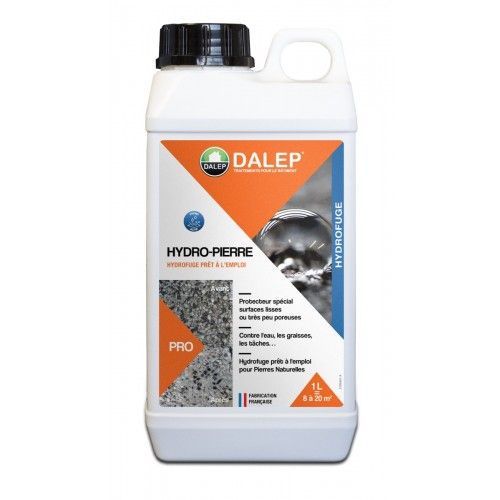 Hydrofuge - spécial pierre - anti-salissures - 1 L - Hydro-Pierre DALEP