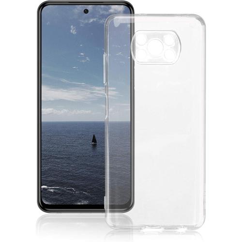 Étui Pour Xiaomi Poco X3 Nfc Coque Transparente Avec Fonction Anti Jaunissement Étui Ultral Thin Soft Tpu Silicone Case+Housse Anti Choc Pour Xiaomi Poco X3 Nfc Smartphone Case