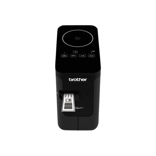 Brother P-Touch PT-P750W - Imprimante d'étiquettes - transfert thermique - Rouleau (2,4 cm) - 180 x 360 dpi - jusqu'à 30 mm/sec - USB 2.0, Wi-Fi(n), NFC