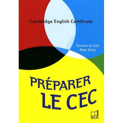 Préparer Le Cec - Cambridge English Certificate (1 Cd Audio)