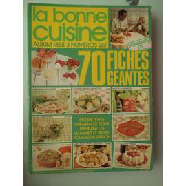 la bonne cuisine - fiches géantes N°61-