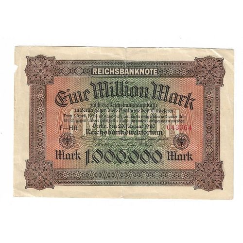 Billet Allemagne 1.000000 Deutsche Mark - Alphabet F-Hr