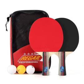 Ping Pong Paddle Chauve-Souris Sac de tennis de table raquette Case Avec Tennis de table chauve-souris couverture