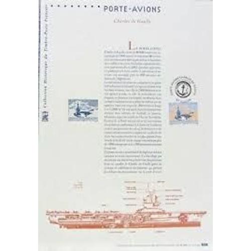 Collection Historique Du Timbre Poste Francais Porte-Avions Charles De Gaulle 8/05/2003 (1er Jour)