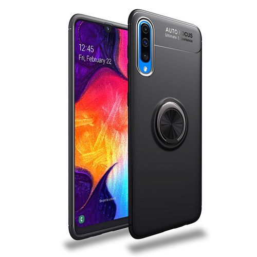 Pack Coque Magnétique Aimantée Housse Protection Samsung Galaxy A70 Avec Support Stand Voiture Magnétique À Grille D'aération Universel Sans Fil