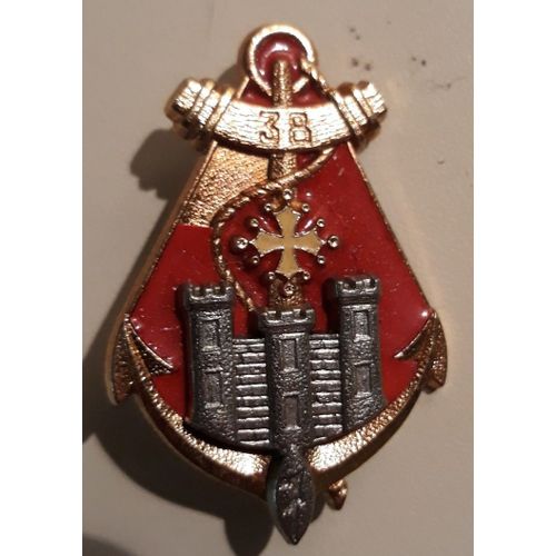 Insigne 38° Groupement De Camp, 7° Régiment DInfanterie De Marine
