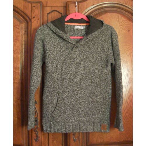 Pull Gris Marque Gemo - Taille 12 Ans