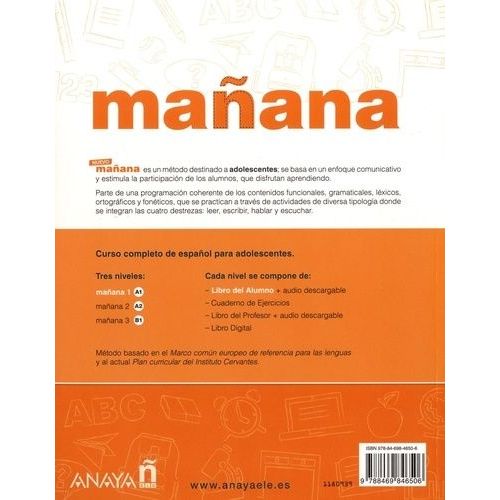 Nuevo Mañana 1 Español Lengua Extranjera - Libro Del Alumno A1