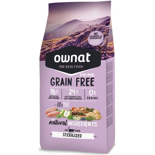 Ownat Prime Grain Free Chat Sterilized