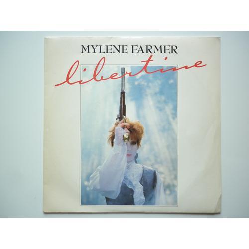 Mylene Farmer 45tours Vinyle Libertine Pochette Du Clip