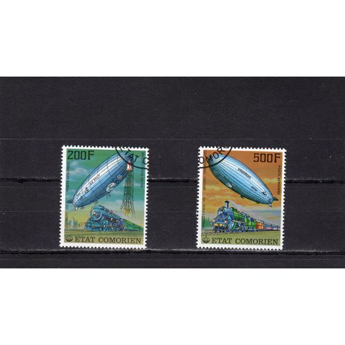Timbres De Poste Aérienne Des Comores (Histoire Des Communications)