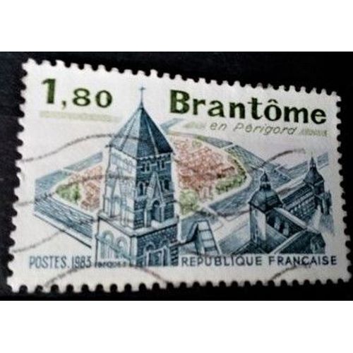 Timbre Oblitéré "Brantôme