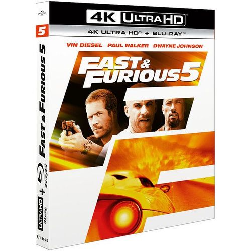 Fast & Furious 5 - 4k Ultra Hd + Blu-Ray
