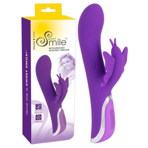 Vibromasseur Rechargeable Rabbit Rotatif Smile