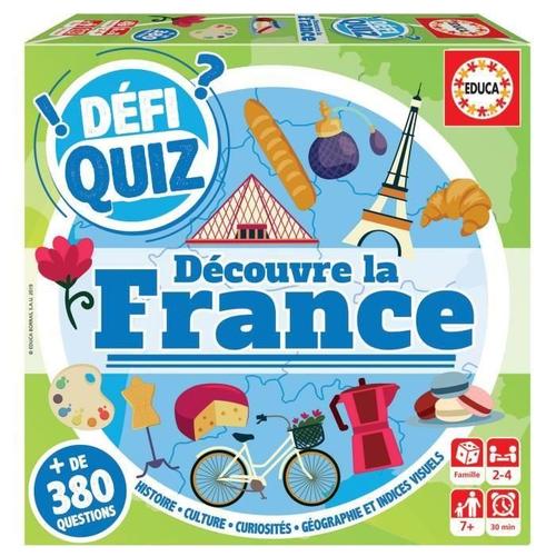 Educa Defi Quiz - Voyage En France