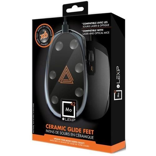 Patins En Ceramique Mo42 Compatible Avec Toutes Les Souris