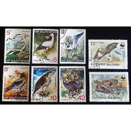 Bulgarie Oblitéré Y Et T N° 3222 Et + Lot De 8 Timbres De 1988-89 Oiseaux