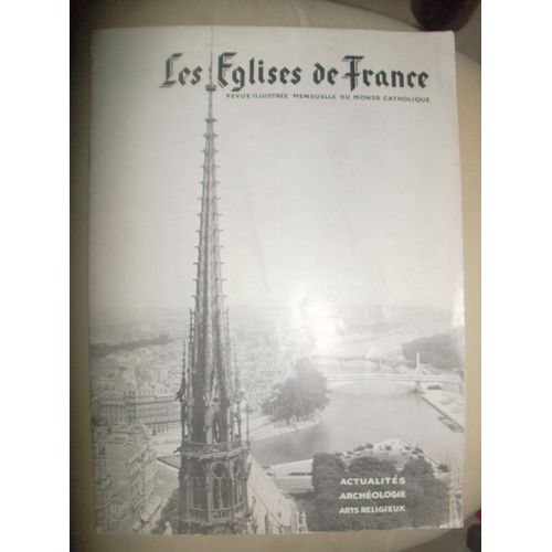 Les Églises De France, Revue Illustrée Mensuelle Du Monde Catholique