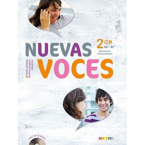 Espagnol 2e Nuevas Voces - A2-B1 (1 Cd Audio)
