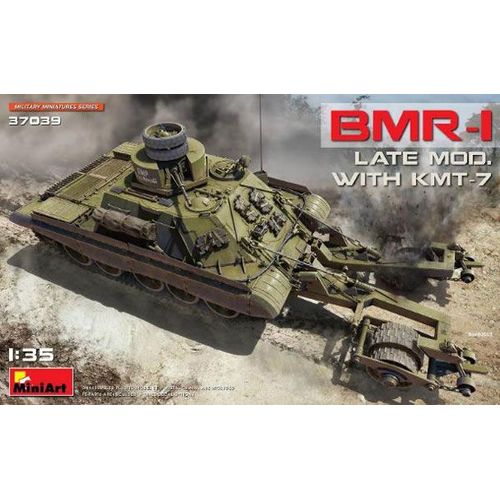 1/35 Bmr-1 Late Type Kmt-7 Mine Roller Plastic Model-Mini Art