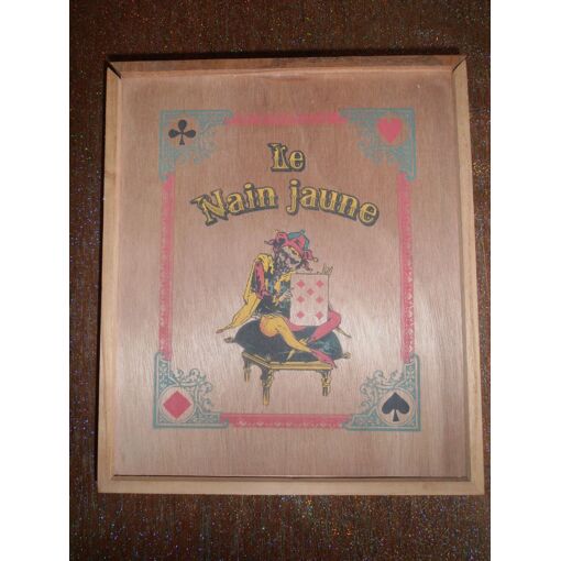 Jeu De Société Le Nain Jaune Vintage - Marque NK Atlas Paris - Début XXème Siècle - Occasion