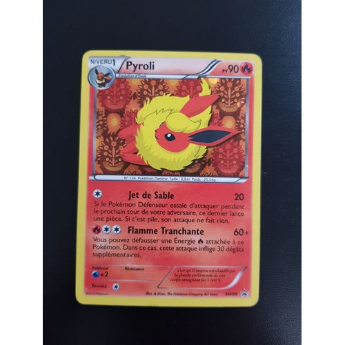 Pyroli Bw88 Holo Set Promo Promos Black Star Black&white Fr