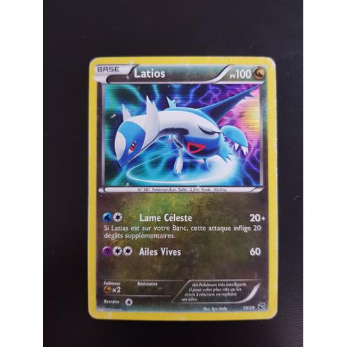 Latios 10/20 Holo Set Coffre Des Dragons Fr