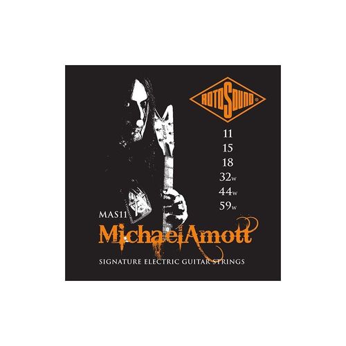 Rotosound Mas11 Michael Amott Signature - Jeu De Cordes Guitare Électrique - 11-59
