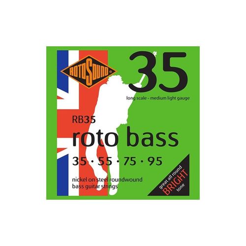 Rotosound Rb35 Roto Bass - Jeu De Cordes Basse - 35-95