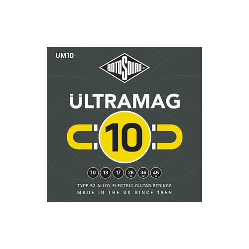 Rotosound Um10 Ultramag - Jeu De Cordes Guitare Électrique - 10-46