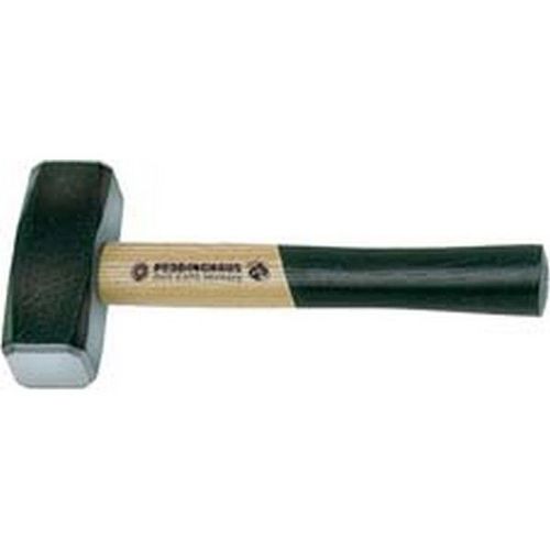Marteau de forge à deux pannes, manche en caryer, Poids : 1500 g