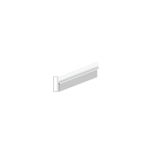 Bas de porte en aluminium avec brosse IBS 80 250cm