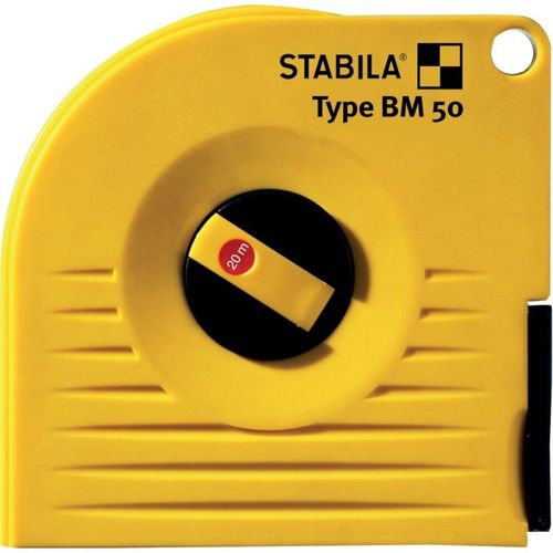 Ruban mesure bande acier 30m x 13mm Stabila